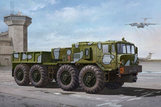 Tracteur de ballast Trumpeter 01005 MAZ/KZKT-537L (1/35)
