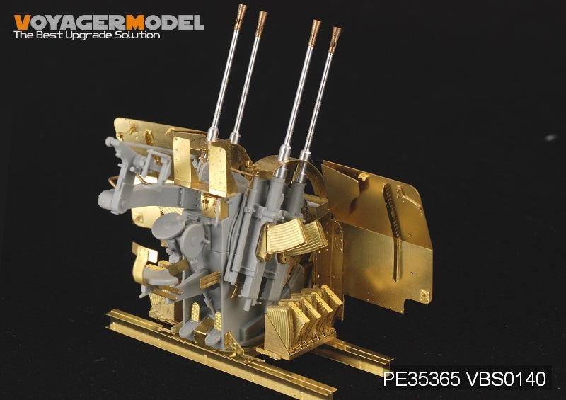 Maquette Voyager PE35365 Flak Panther Ausf D allemand de la Seconde Guerre mondiale avec Flak 38 pour DRAGON 6626 au 1/35 – immagine 6