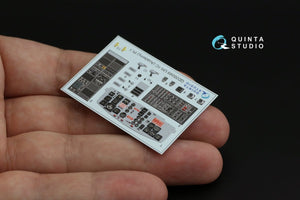 Intérieur imprimé en 3D et coloré sur papier décalcomanie Quinta Studio QD35049 UH-1C (Academy) 1/35 – image 12