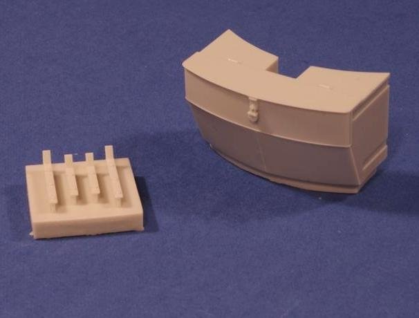 Panzer Art RE35-163 Coffre de rangement pour char Tiger I (502 et 503 sPzAbt.) 1/35