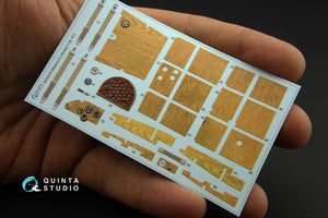 Intérieur imprimé en 3D et coloré sur papier décalcomanie Quinta Studio QD32076 Albatros DI (pour maquette Roden) 1/32 – imagen 3