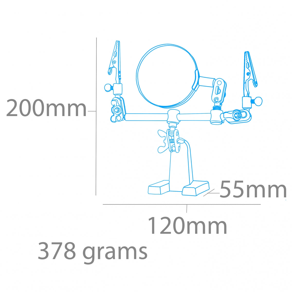 Modelcraft PCL2228 Mains secourables et loupe – image 5