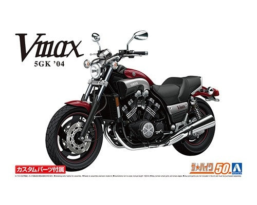 Aoshima 06313 Yamaha 5GK Vmax '04 avec pièces personnalisées 1/12