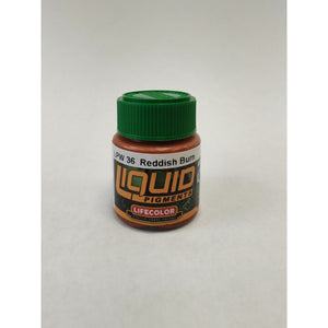 Pigments liquides Lifecolor LPW36 Rouge brûlure 22 ml