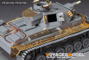 Kit de mise à niveau de base Voyager Model PE351252 pour maquette TAKOM 8011 au 1/35 du char allemand Pz.KPfw.III Ausf.N (première version) de la Seconde Guerre mondiale. – immagine 9