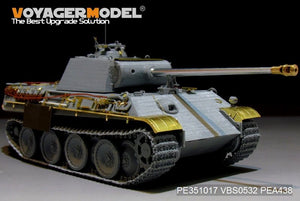 Kit de mise à niveau de base Voyager Model PE351017, Panther G allemand de la Seconde Guerre mondiale (version précoce) (pour TAKOM 2119/2134), échelle 1/35  – image 3