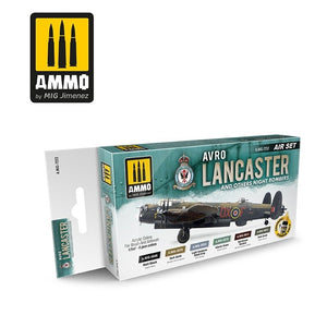 Munitions pour Mig Jimenez 7252 AVRO Lancaster et autres bombardiers de nuit, kit d&amp;#39;air 6x17ml