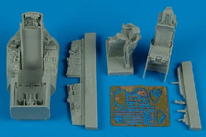 Ensemble de cockpit Aires 4470 F-16A MLU Falcon 1/48 Kinetic