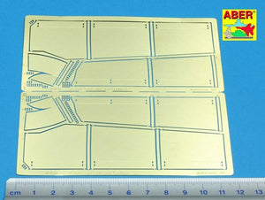Aber 35A041 Jupes latérales pour Jagdtiger (1/35) – image 2
