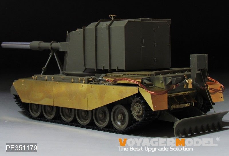 Kit de mise à niveau Voyager Model PE351179 pour char lourd britannique moderne FV 4005 II (pour AFV AF35405) à l&amp;#39;échelle 1/35 – image 4