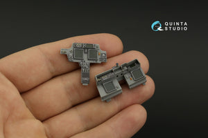 Intérieur imprimé en 3D et coloré sur papier décalcomanie Quinta Studio QDS-35073 AH-64D/E (Meng) (petite version) 1/35 – image 12