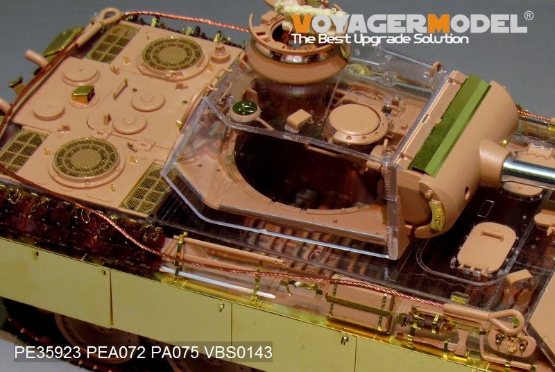 Maquette Voyager PE35923 Panther G allemand de la Seconde Guerre mondiale, version de base pour RMF 5016 au 1/35 – image 10