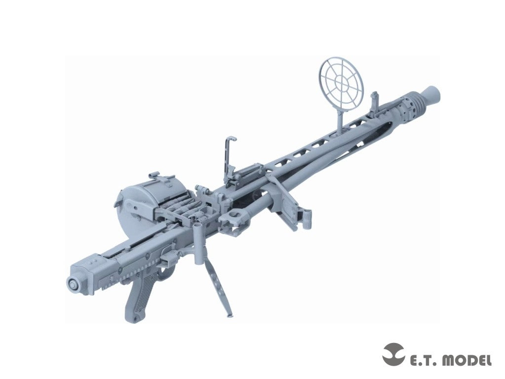 ET Model P06-001 Mitrailleuse allemande MG42 et boîte de munitions de la Seconde Guerre mondiale (impression 3D) 1/6 – immagine 5