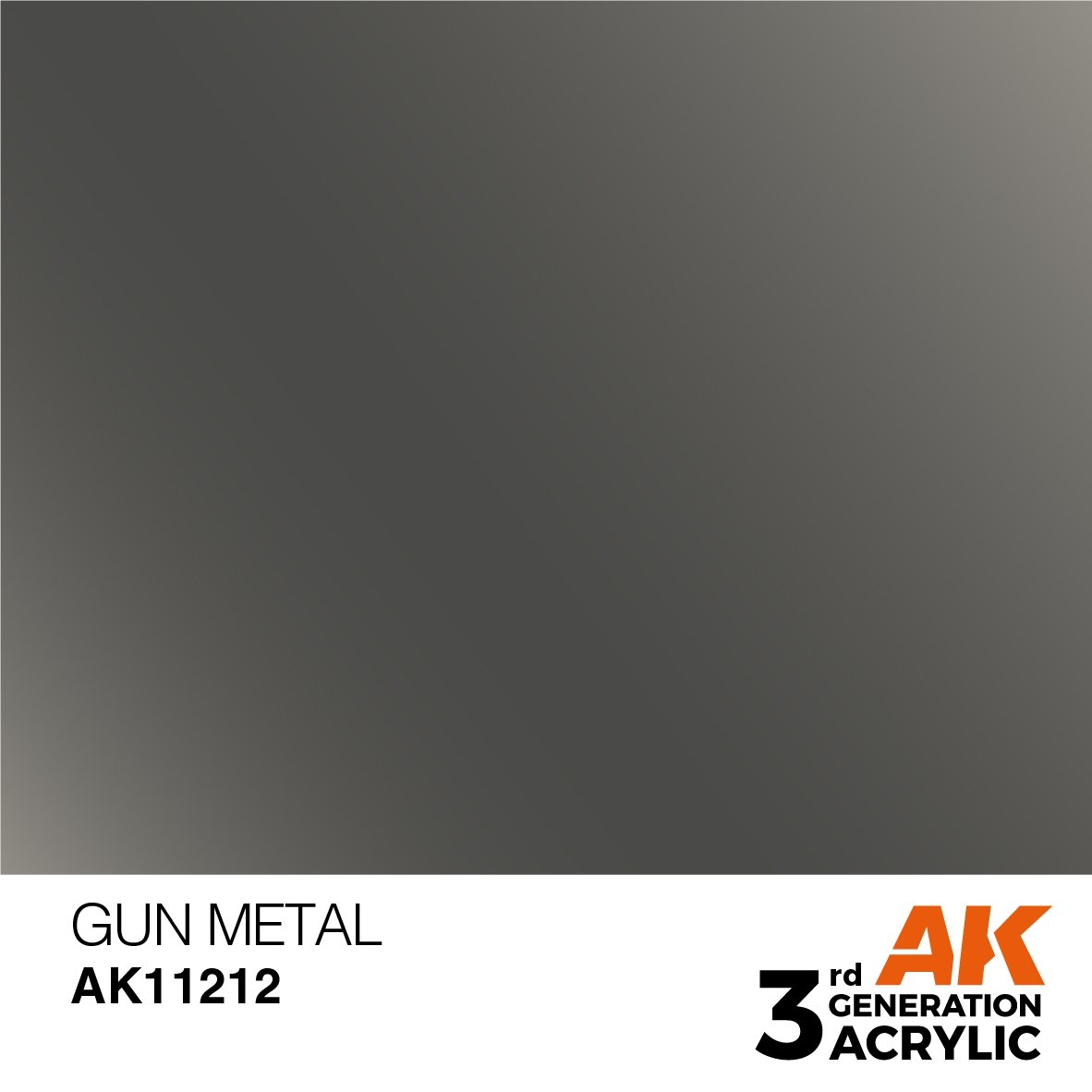 AK Interactive AK11212 GUN METAL – MÉTALLIQUE 17 ml