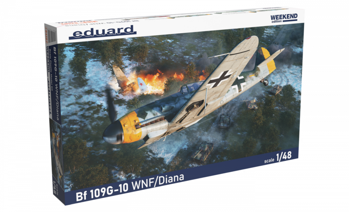Eduard 84182 Bf 109G-10 WNF/ Diane 1/48