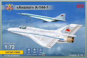 Modelsvit 72003 Analog A-144-1 (Prototype MiG21 n° 1) 1/72
