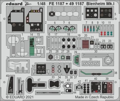 Eduard BIG49297 Blenheim Mk.I AIRFIX 1/48  – image 4