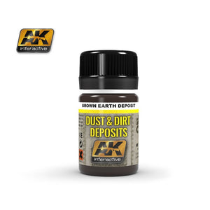 AK Interactive AK4063 DÉPÔT DE TERRE BRUNE 35 ml