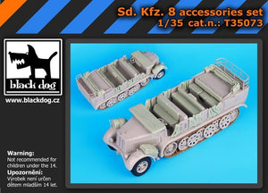 Black Dog T35073 Sd.Kfz 7 ensemble d&amp;#39;accessoires 1/35