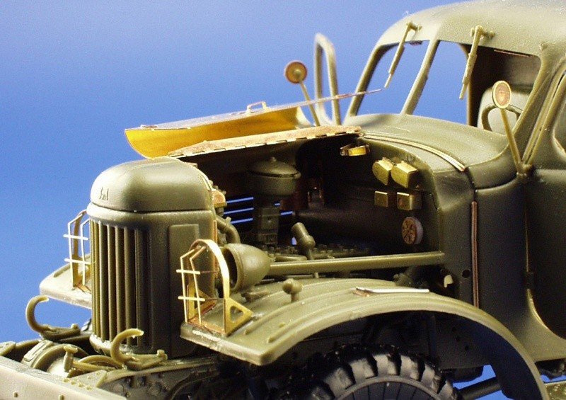 Camion militaire Eduard 35670 ZiL-157 6x6, échelle 1/35, Trumpeter  – image 8