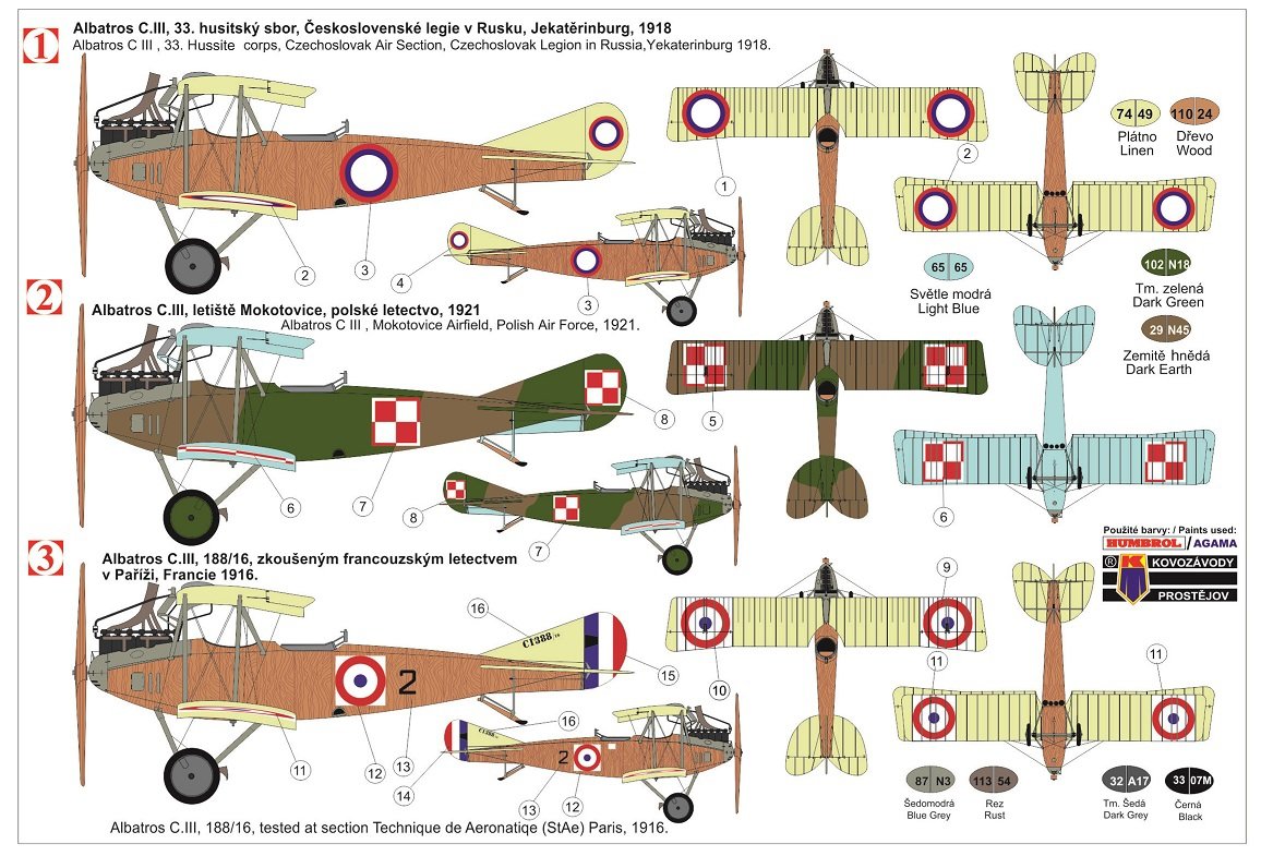 Kovozavody Prostejov KPM0150 Albatros C.III International 1/72 – image 2