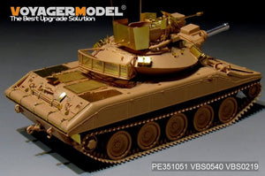 Maquette Voyager PE351051 Char aéroporté américain moderne M551A1 Sheridan pour RFM 5020 1/35 – imagen 2