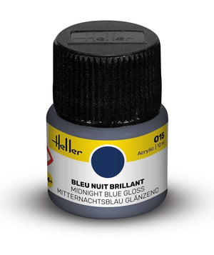 Heller 9015 015 Bleu Nuit - Brillant 12 ml