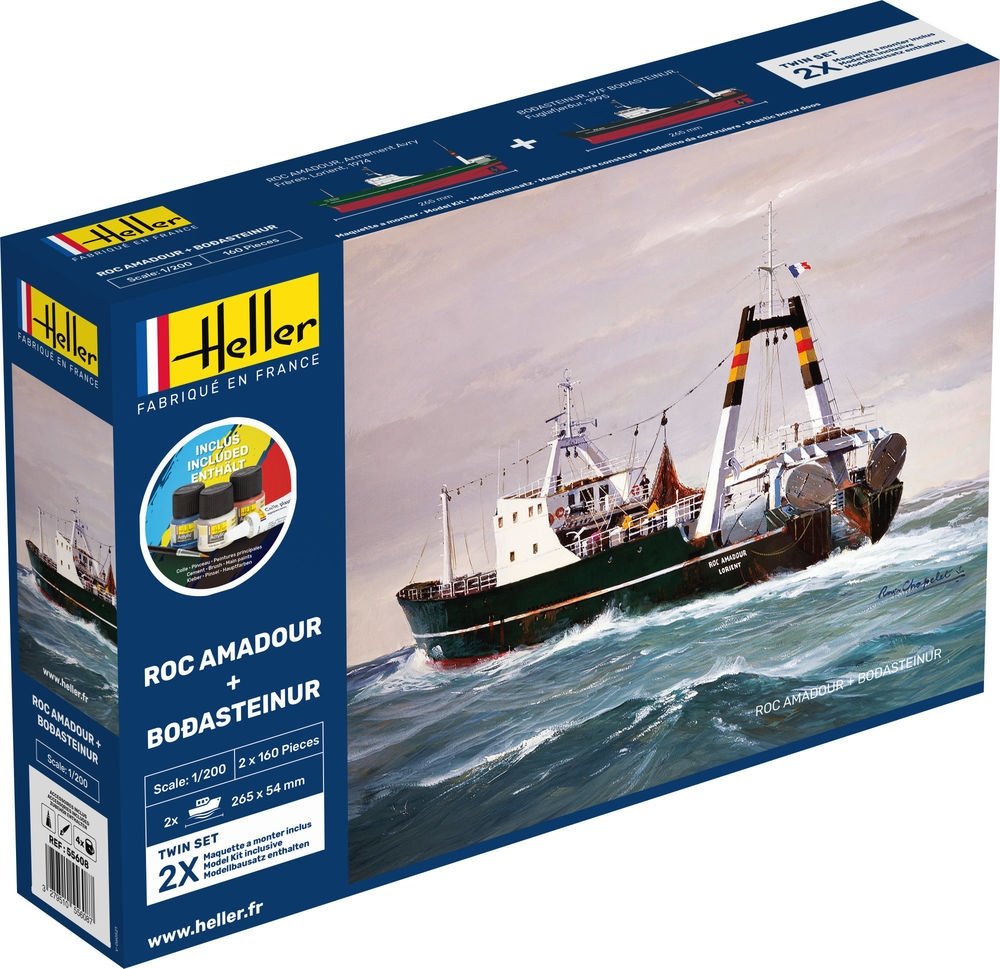 Kit de démarrage Heller 55608 - Roc Amadour + Bodasteinur Twinset 1/200 – imagen 2
