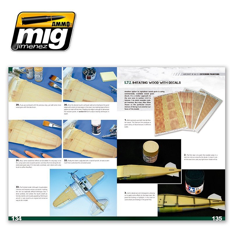 AMMO de Mig Jimenez 6052 ENCYCLOPÉDIE DES TECHNIQUES DE MODÉLISME D&amp;#39;AVIONS VOL.3 : PEINTURE (ANGLAIS) – image 3