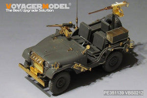 Kit de mise à niveau Voyager Model PE351139 IDF 1/4 TON 4X4 M38A1/CJ-6 SIYUR (pour AF35S94 AF35S99) 1/35 – immagine 3