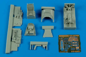 Ensemble cockpit Aires 4567 P-38F Lightning 1/48 Academy