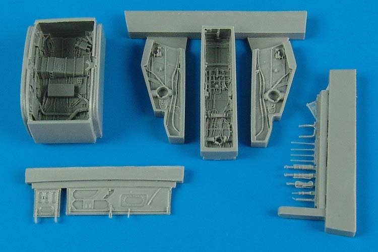 Aires 7279 F-100C/D Super Sabre, baie de train d&amp;#39;atterrissage, échelle 1/72, Trumpeter