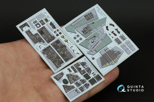 Quinta Studio QD32098 F-14A 3D-Printed &amp;amp; coloured Interior on decal paper ( Trumpeter ) 1/32 – zdjęcie 15