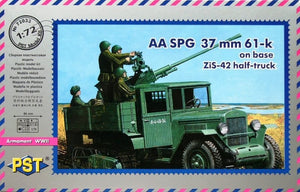 PST 72033 Canon AASP 37 mm / Camion ZiS 42 Demi-camion 1/72