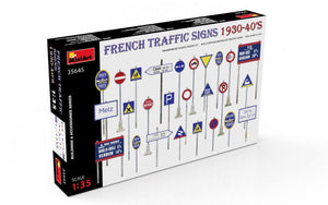 Miniart 35645 PANNEAUX DE SIGNALISATION ROUTIÈRE FRANÇAIS ANNÉES 1930-40 1/35 – image 2