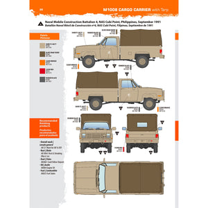 AK Interactive AK35031 M1008 TRANSPORT DE TROUPES AVEC BÂCHE 1/35  – imagen 17