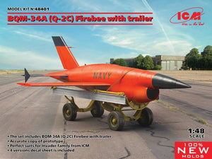 ICM 48401 BQM-34A (Q-2C) Firebee avec remorque 1/48