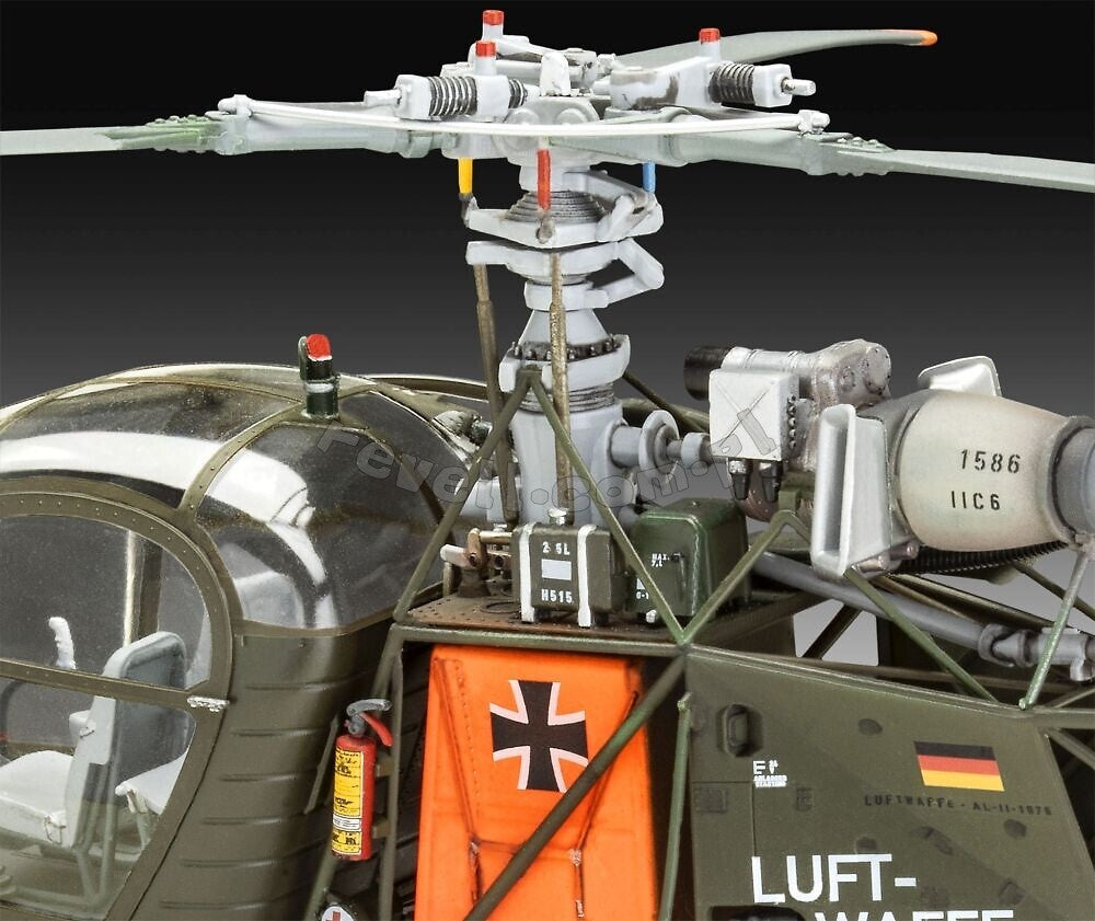 Revell 03804 Alouette II 1/32  – image 8