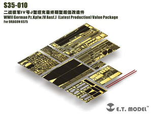 ET Model S35-010 WWII German Pz.Kpfw.IV Ausf.J (Dernière production) Value Package pour DRAGON 6575 1/35 – image 8