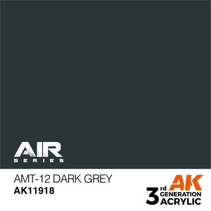 AK Interactive AK11918 AMT-12 GRIS FONCÉ – AIR 17 ml