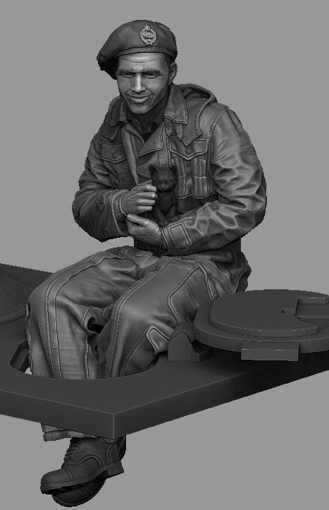Panzer Art FI35-214 British Sherman tank loader Pixie suit 1/35 – zdjęcie 2