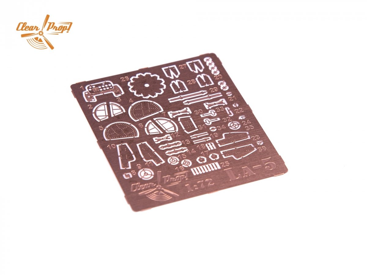 Hélice transparente ! Kit avancé CP72015 La-5 version tardive 1/72 – immagine 15