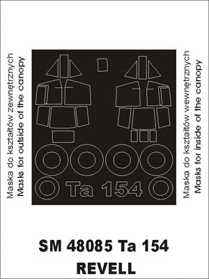 Montex SM48085 Ta-154 REVELL