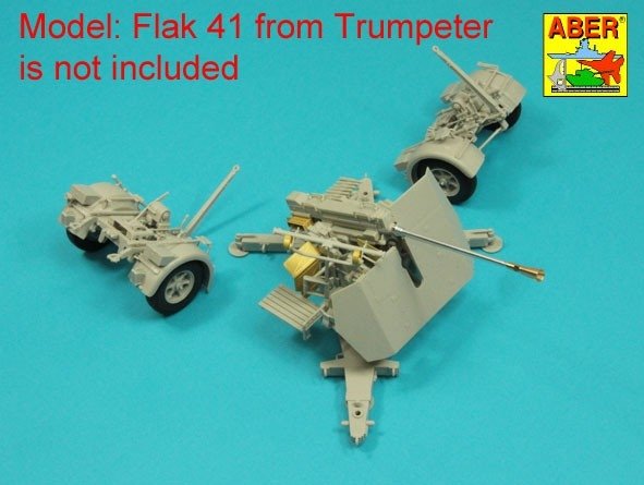 Canon allemand Aber 35L-319 de 5 cm pour canons antiaériens Flak 41 au 1/35 – image 7