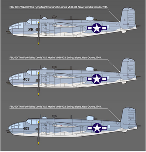 Maquette Academy 12334 USMC PBJ-1D B-25 Mitchell 1/48 – Bild 6
