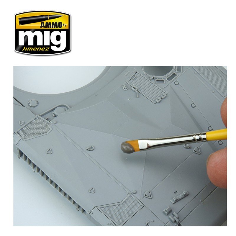 Ammo of Mig 2035 ANTI-SLIP PASTE - BROWN COLOR FOR 1/35 – zdjęcie 5