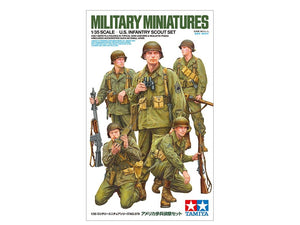 Tamiya 35379 Ensemble de figurines d&amp;#39;éclaireurs d&amp;#39;infanterie américains au 1/35
