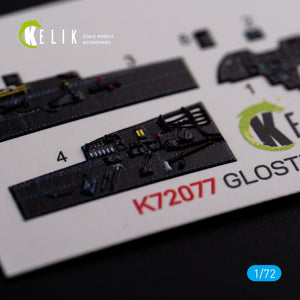 Décalcomanies 3D intérieures KELIK K72077 pour maquette Airfix Gloster Meteor F.8 au 1/72 – Bild 7
