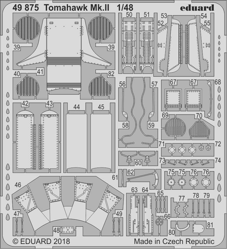Eduard 49875 Tomahawk Mk. II AIRFIX 1/48 – Bild 2