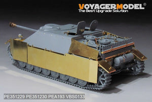 Maquette Voyager PE351229 Jagdpanzer IV L/48 allemand de base de la Seconde Guerre mondiale (pour Border BT-016) 1/35 – image 3